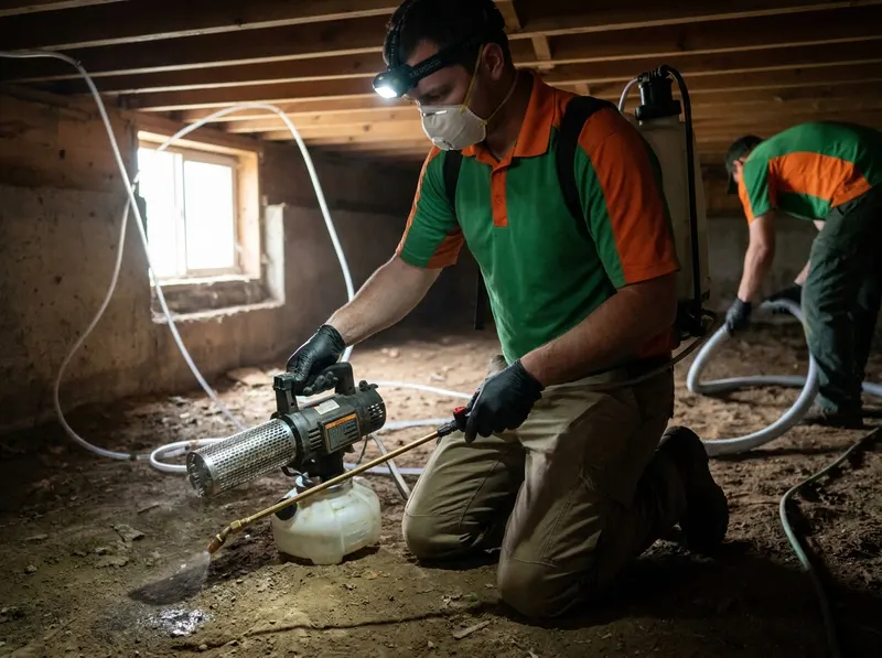 Crawlspace and Attic Pest Decontamination in Bemidji, MN